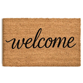 ULTSOFE Coco Coir Doormat close-up texture showing natural fibers for dirt scraping