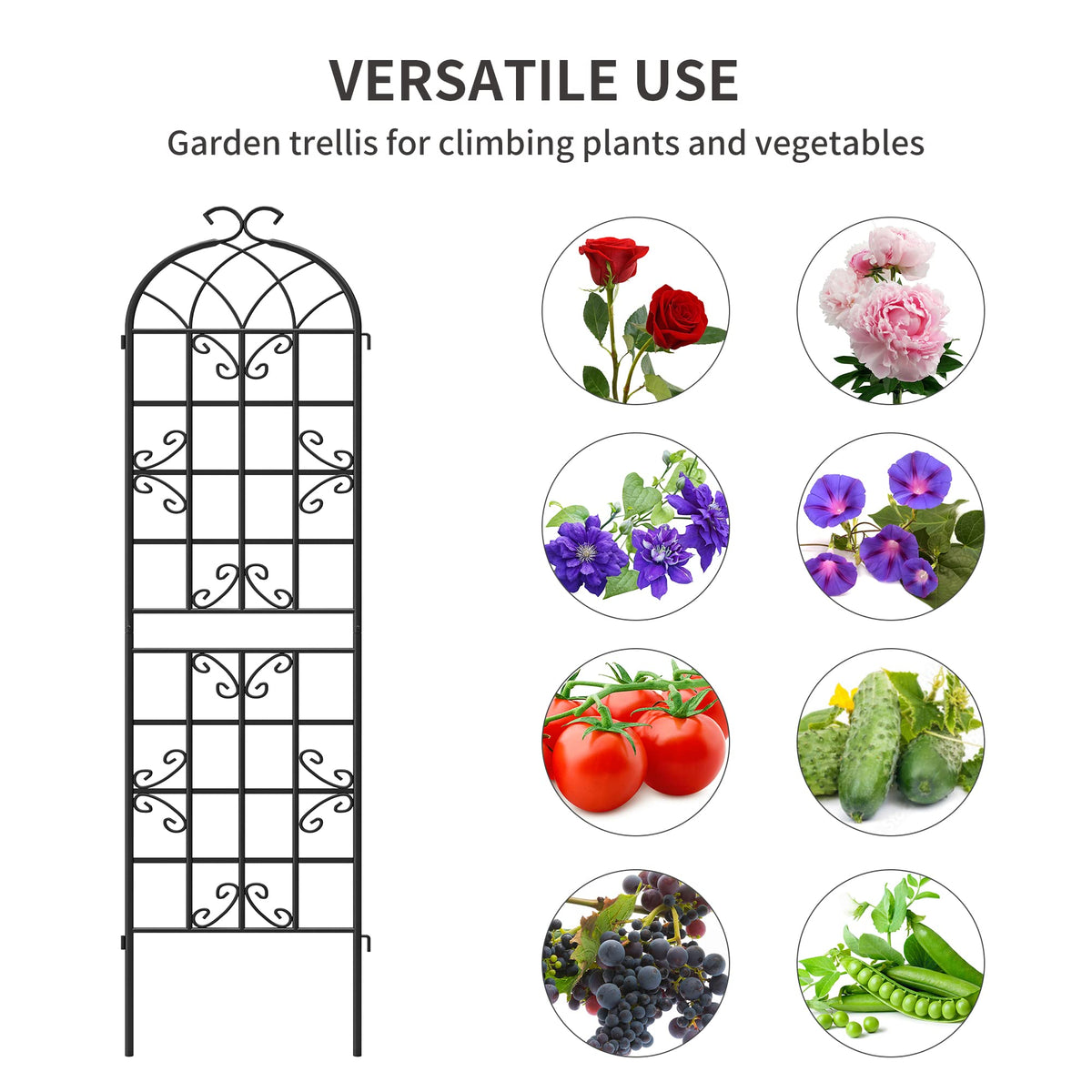 Ultym outdoor-ready trellises suit patios and garden borders.