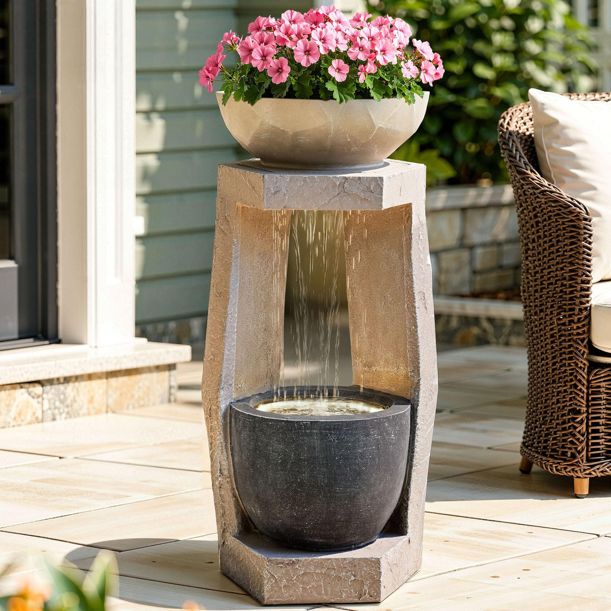 Ultym makes a thoughtful gift for garden lovers with elegant, calming water feature.