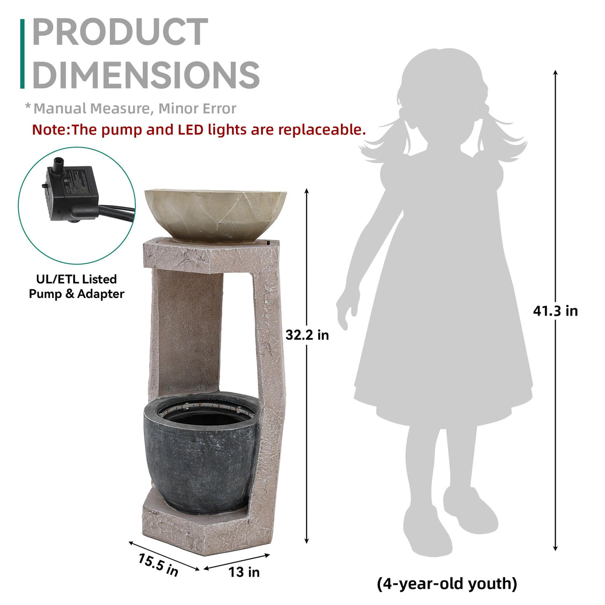 Ultym warm LED glow enhances porch and garden evenings with modern geometry.