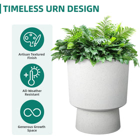 Ultym all-weather UV-protected finish suited for year-round display