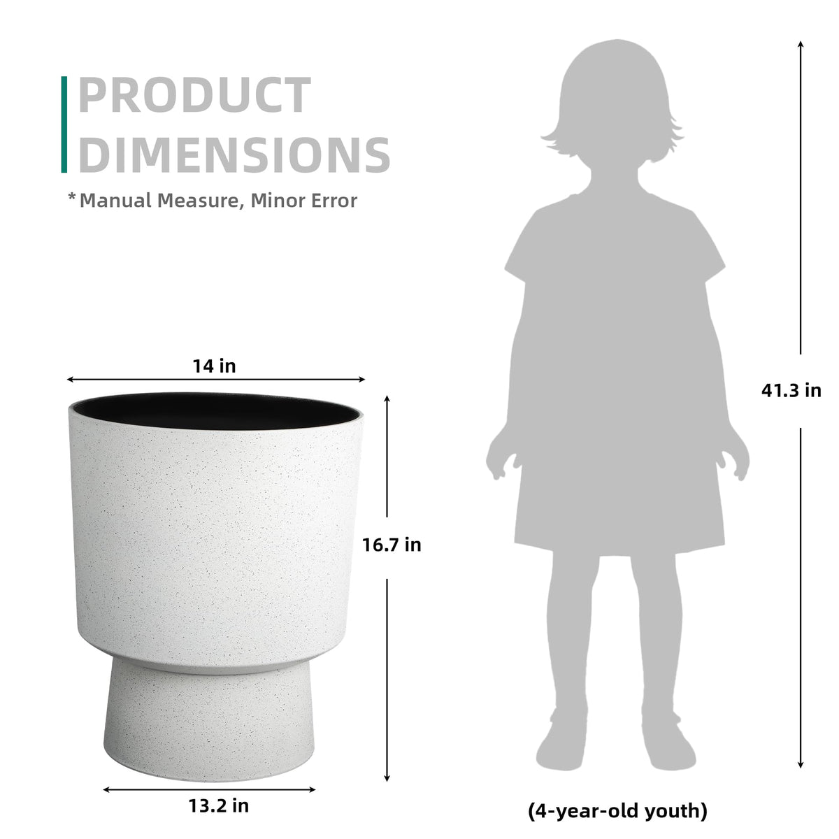 Ultym durable PP construction delivering lightweight, sturdy planters
