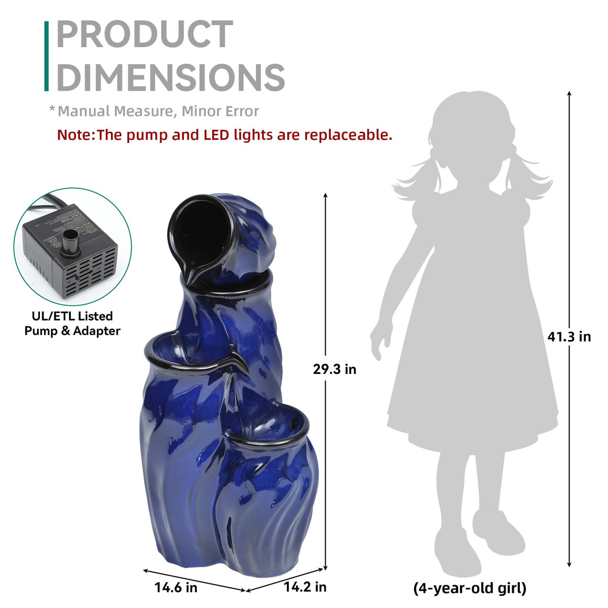 Ultym easy-setup outdoor decor ready to place in minutes