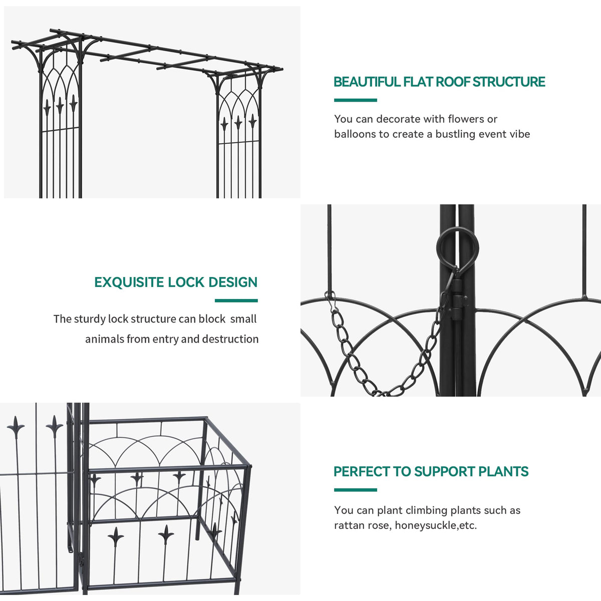 Ultym garden arbor wedding setup perfect for outdoor vows.