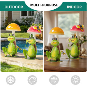 Ultym outdoor yard art set suitable for patios and gardens