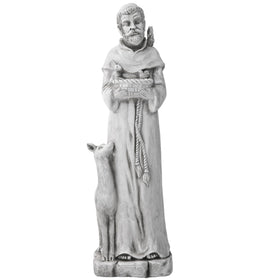 Ultym St Francis sculpture suitable for prayer and meditation.