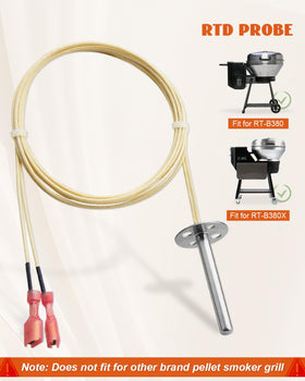 ULXIOM RTD probe metal detail highlights corrosion resistance and durability.