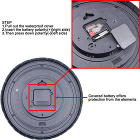 UMEXUS flat glass lens on the large dial enables easy cleaning and dust resistance.