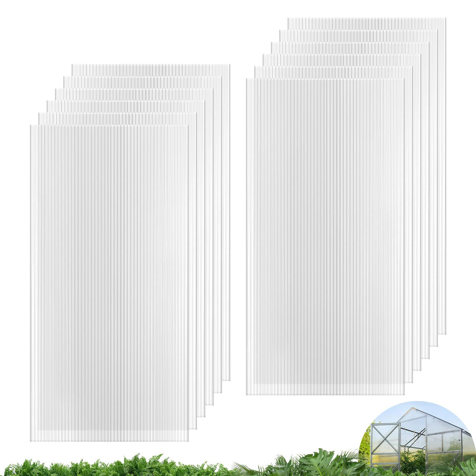 UMIG greenhouse panel 4x2 clear twin-wall for durable outdoor use.