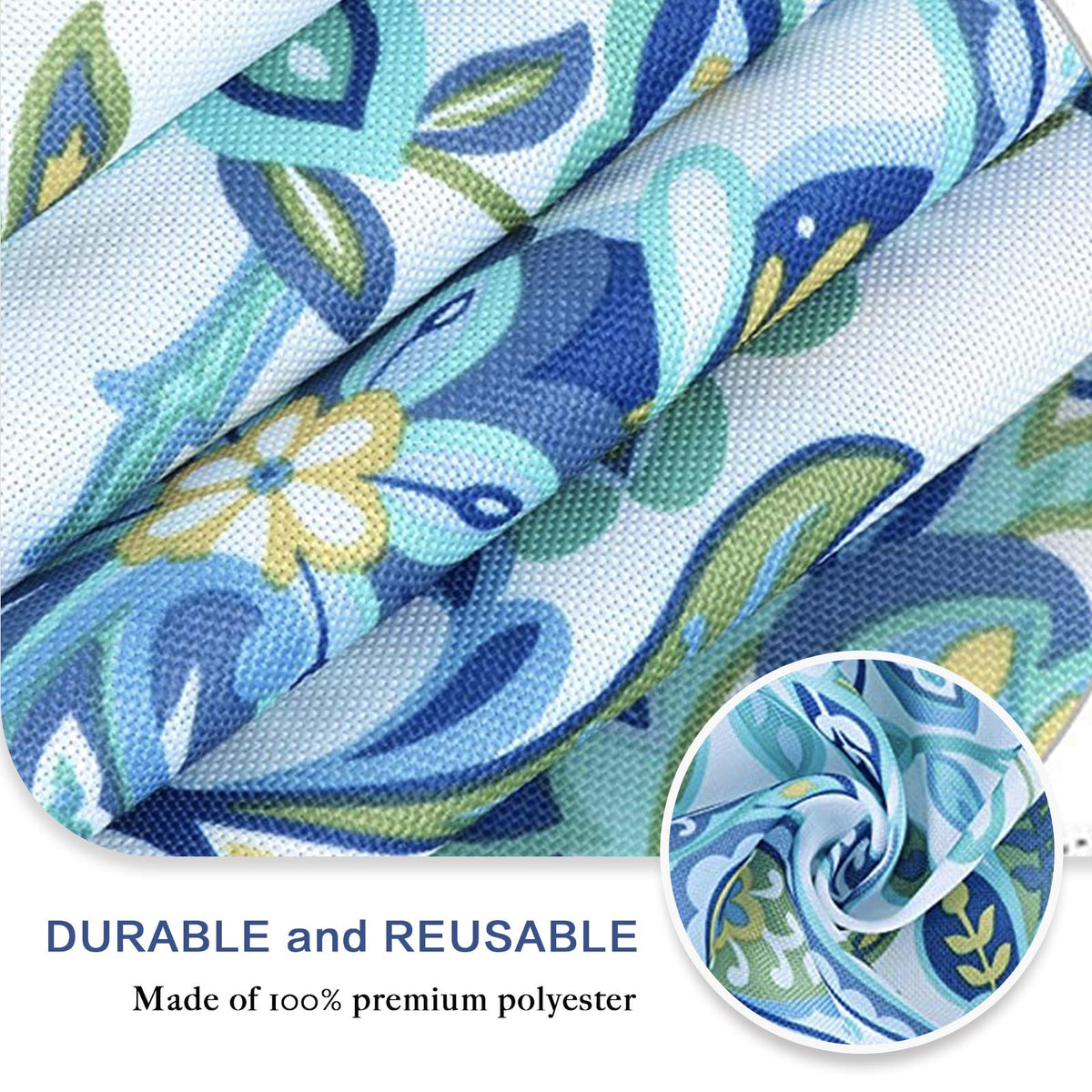 UMINEUX outdoor tablecloth waterproof fabric protects meals from spills.