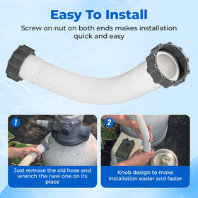 UMONIE 11535 durable pool hose design for long life