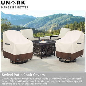 UNARK air vents minimize condensation and promote airflow.
