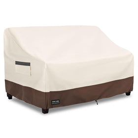 UNARK Patio 3-Seater Sofa Cover protects outdoor sofa from rain and sun, with full coverage