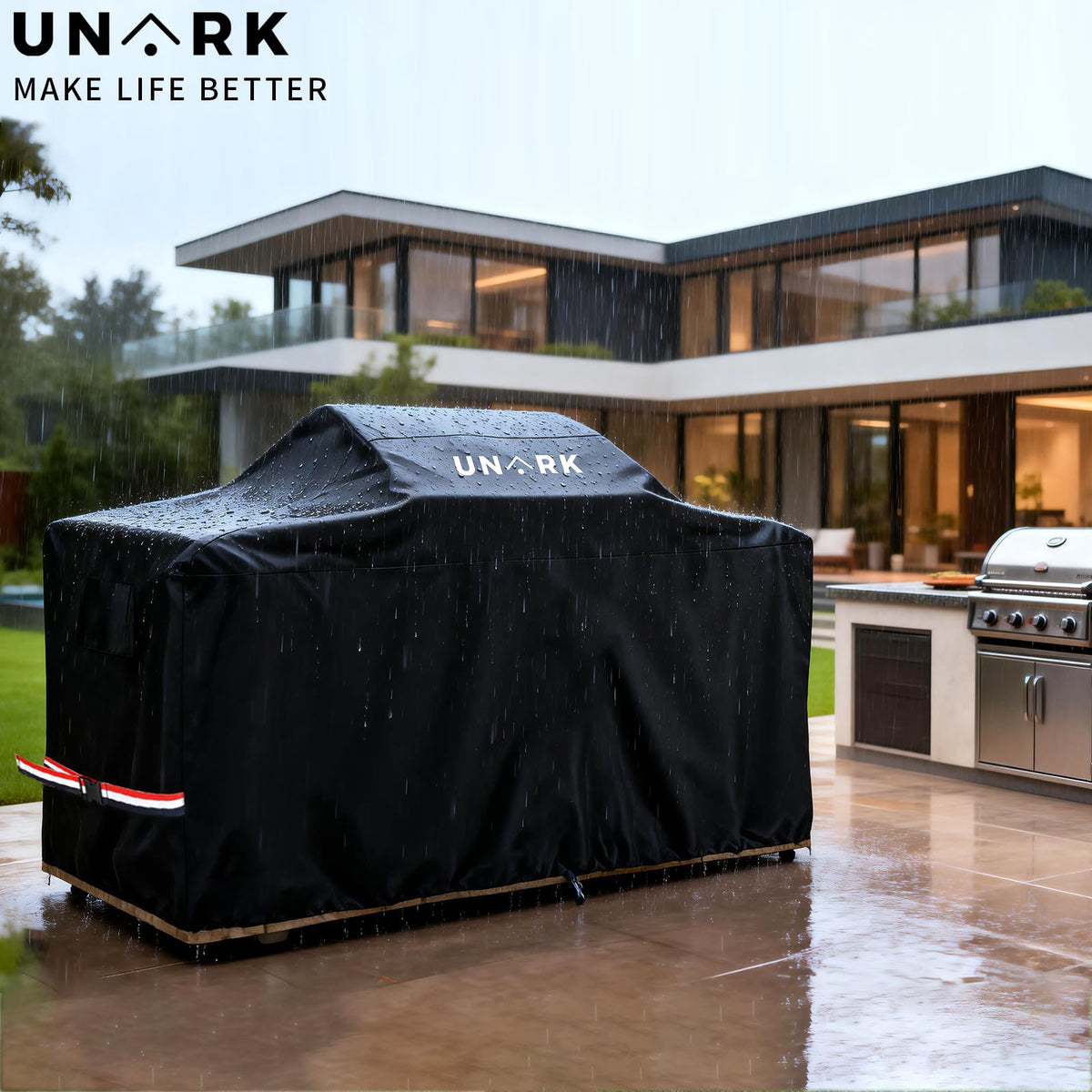 UNARK plastic clips securely hold the sides for added stability