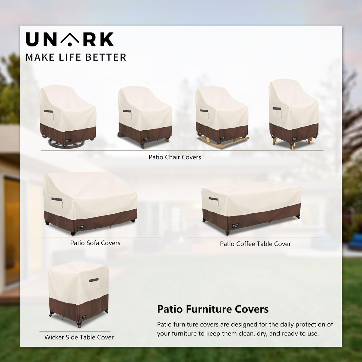 UNARK 600D waterproof fabric closeup shows durable laminated undercoating.
