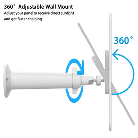 Uncle Squirre 13.1 ft cable enables flexible installation.