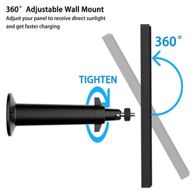 Uncle Squirrel weatherproof solar panel withstands outdoor conditions for reliable charging.