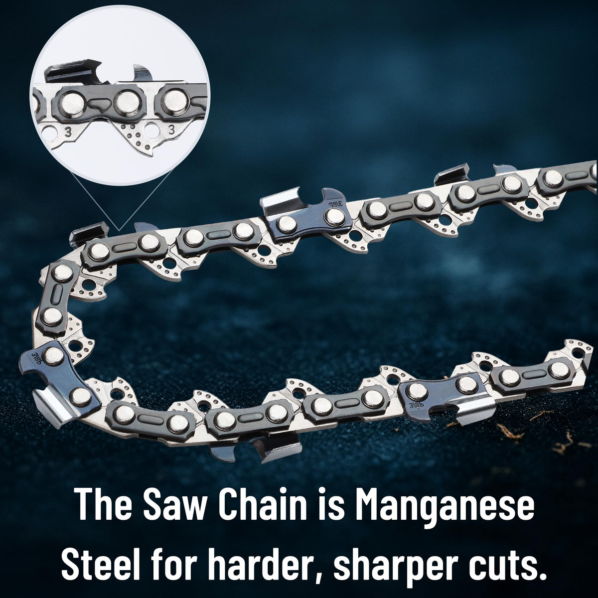 UNCO 0.043-inch gauge chain promotes precise cutting