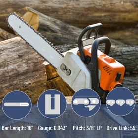 UNCO 38-pitch low-profile chain provides smooth engagement
