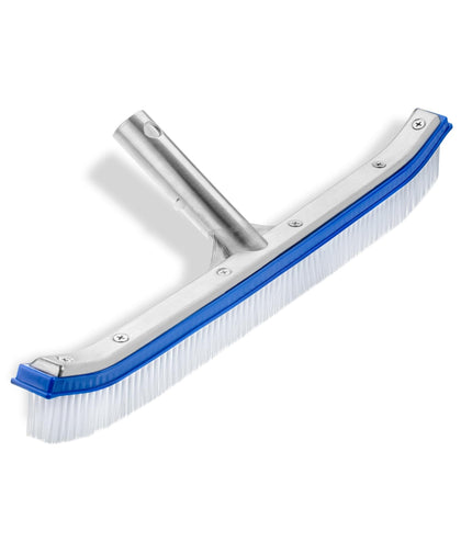 UNCO aluminium pool brush head 17.3 inch wide for quick coverage