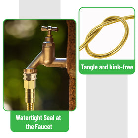 UNCO corrosion-resistant stainless steel withstands outdoor use.