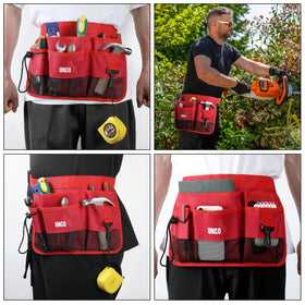 UNCO lightweight belt worn during active gardening sessions feels easy to move