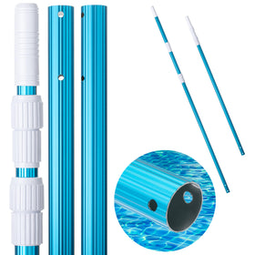 UNCO lightweight pool pole for comfortable handling during scrubs and sweeps.