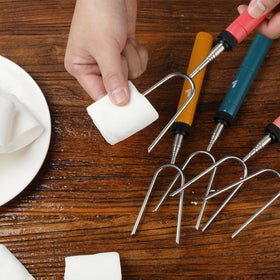 UNCO marshmallow sticks extendable design lets you roast from a safe distance.