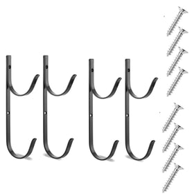 UNCO pool pole hanger wall-mount 4-pack keeps poles organized and off the ground.