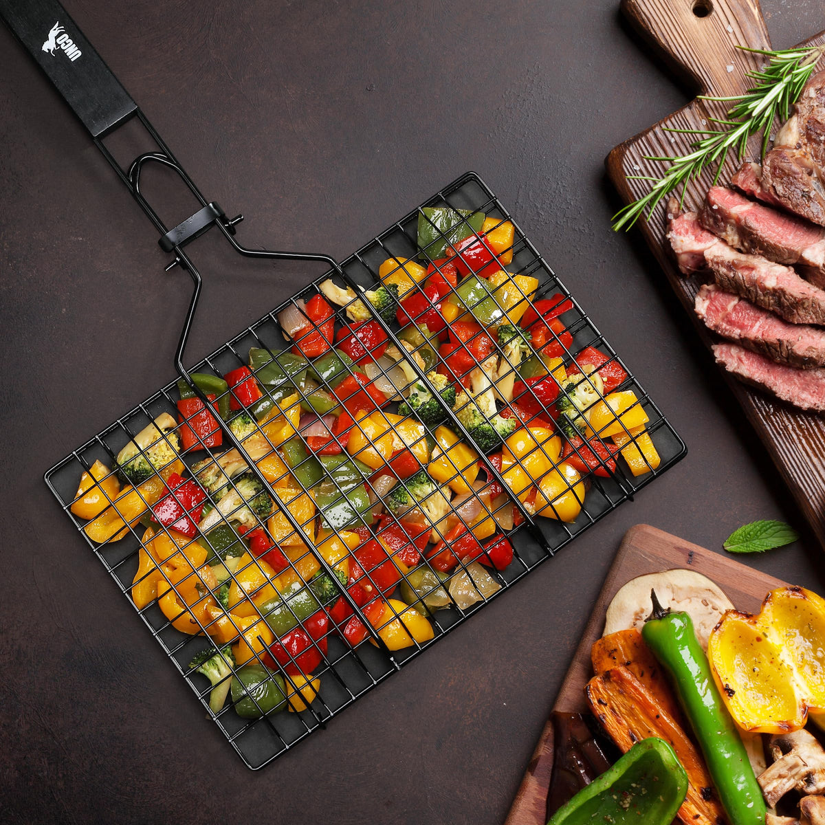 Easy-clean stainless surface after use, compatible with dishwasher cycles.