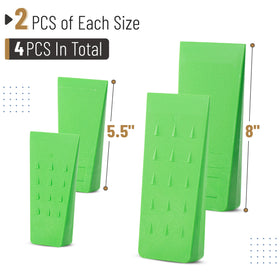 UNCO 8inch wedge with spikes provides strong hold for larger trees.