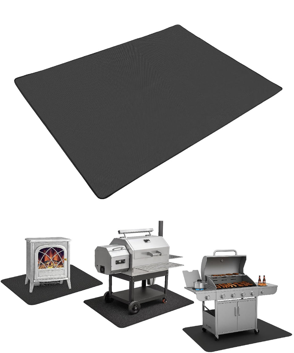 UNCO under grill mat 60x36 shields decks from grease and drips during outdoor grilling