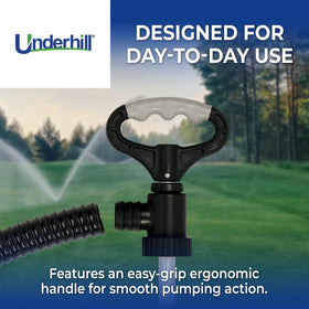 Underhill Big Gulp Pro with 72-inch outlet hose for extended reach