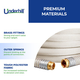 Underhill Featherweight EVO hose in garden use keeps watering smooth and manageable.