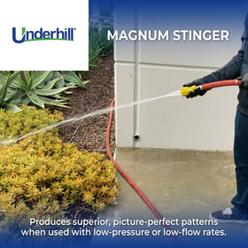 Underhill Magnum Stinger back view highlights ergonomic handle for comfortable, extended use.