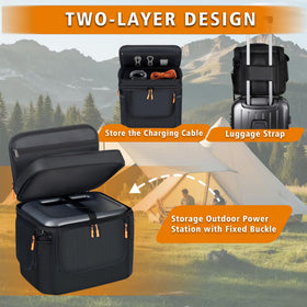 Undomip bag with padded base cushions against shocks and bumps