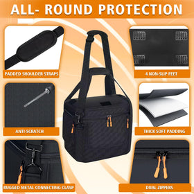 Undomip bag side opening enables ventilation and charging without removing the unit