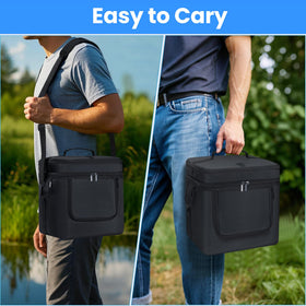 Undomip River 2 Pro bag bottom anti-friction pads reduce wear on rough surfaces