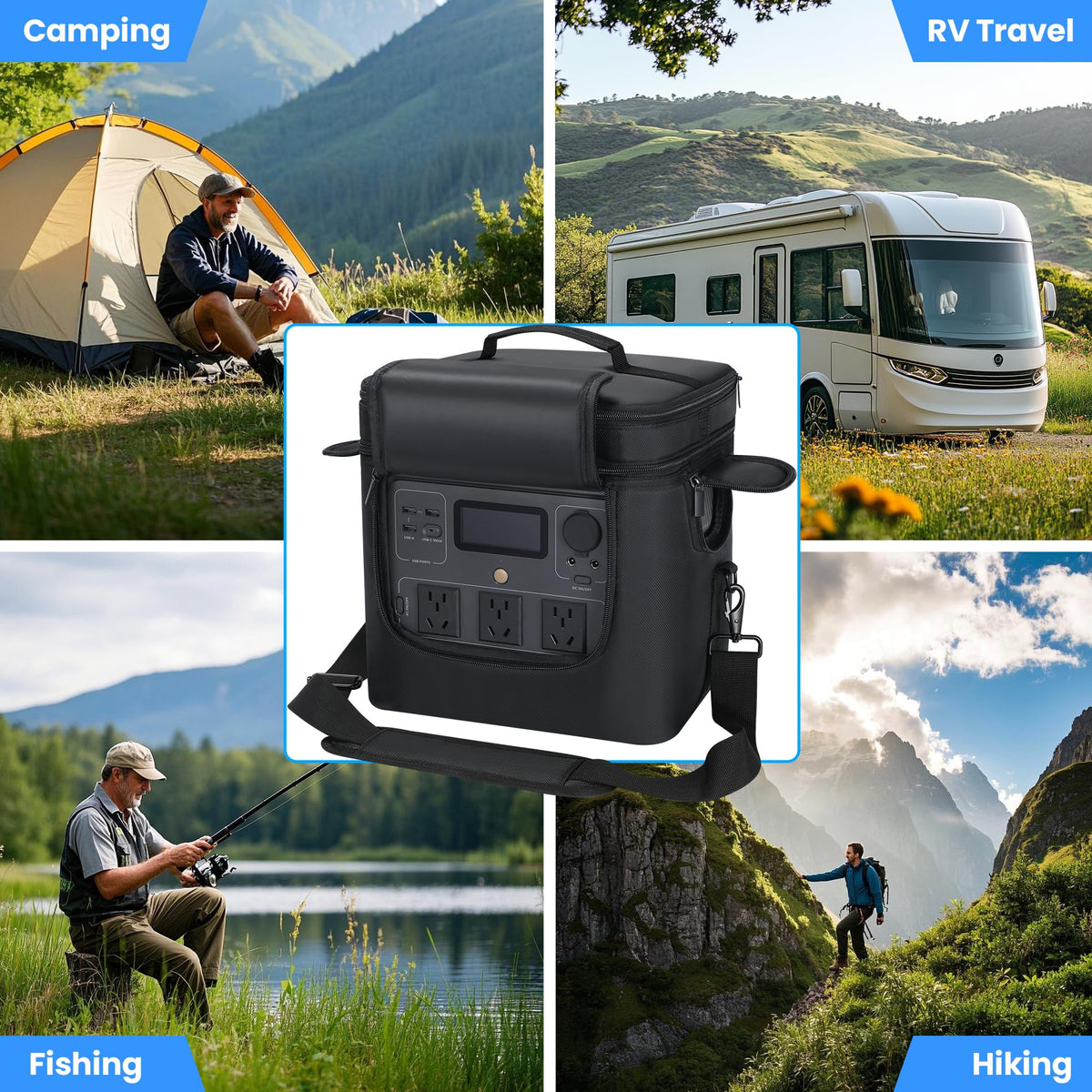 Undomip River 2 Pro bag 1680D fabric delivers durable protection