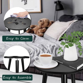 Uneedem easy-to-assemble three-legs design simplifies setup.