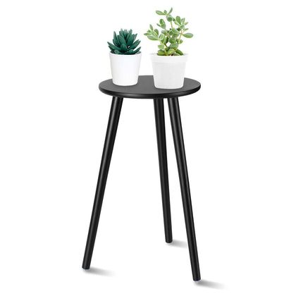 Uneedem indoor plant stand wood mid-century design for stylish corners.