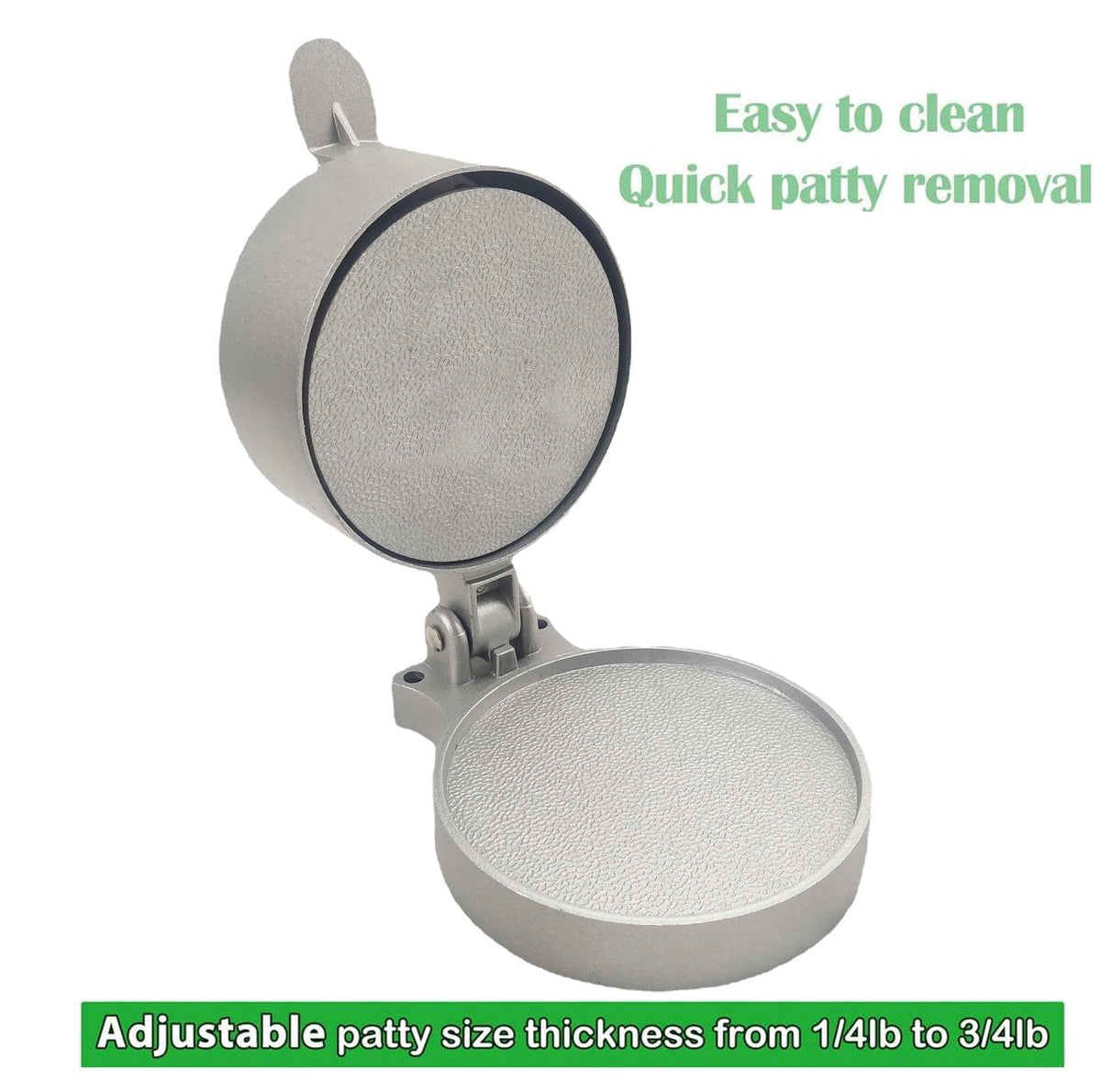 UNI-RHYTHM hamburger press easy removal saves time during cooking