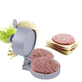 UNI-RHYTHM hamburger press non-stick surface ensures easy patty release