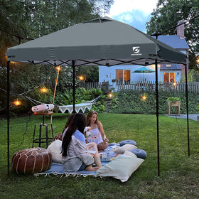 UNICAMPER durable fabric protects against sun and wind