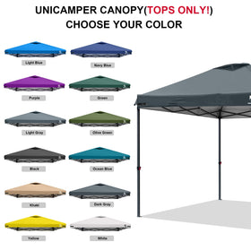 UNICAMPER canopy top waterproof seams preventing leaks during rain