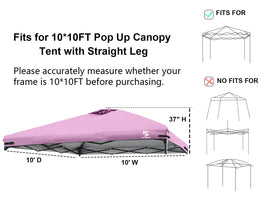 UNICAMPER canopy top with air vents promotes airflow and cooler shade.