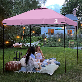 UNICAMPER canopy top for straight-leg frames suits patios and camps.