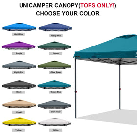 UNICAMPER replacement top with heat-sealed seams for waterproof performance