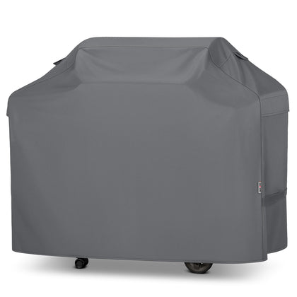 Unicook 70-inch grill cover on a grill for all-season protection