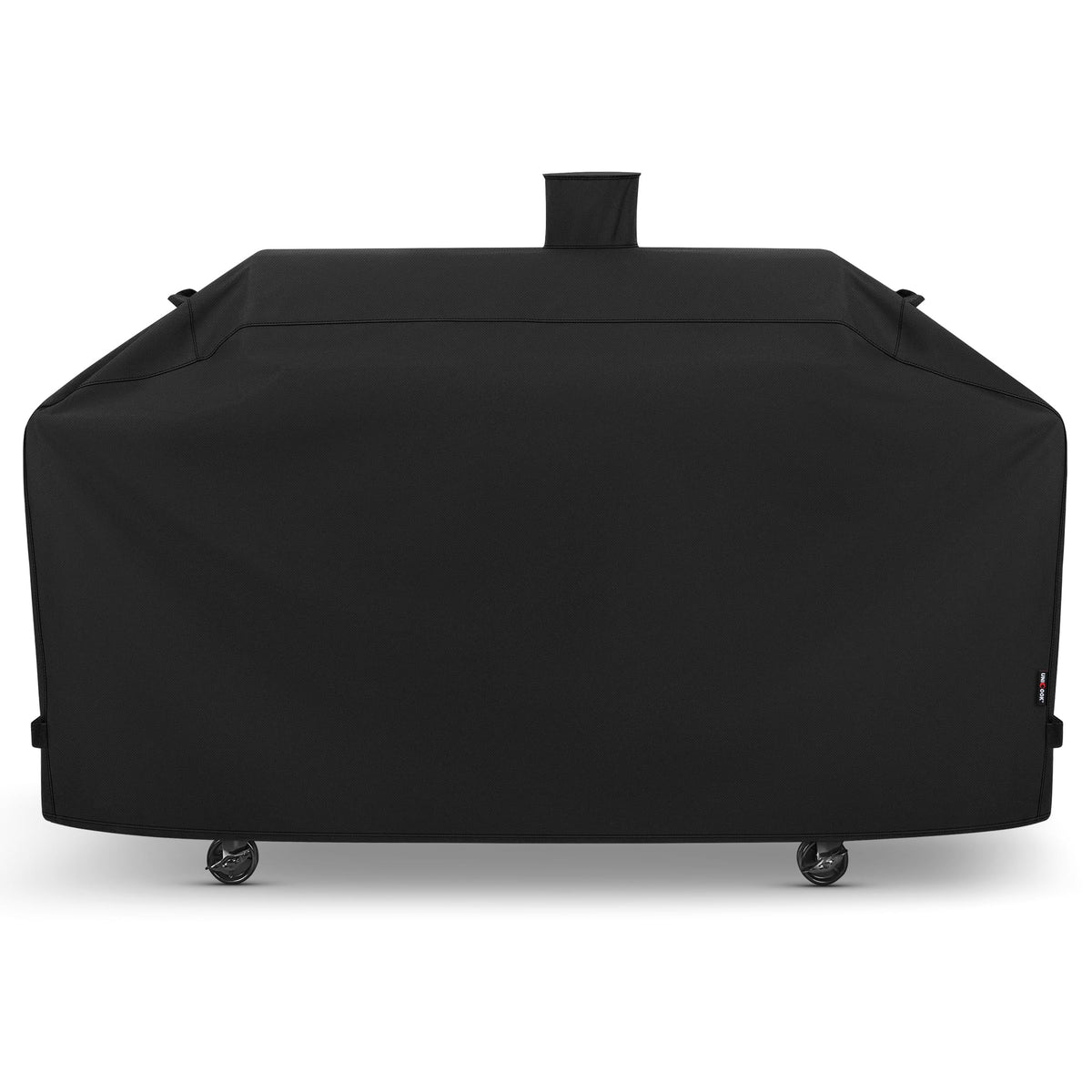 Unicook 79-inch grill cover front view protects Smoke Hollow-style grills from rain.